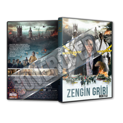 Zengin Gribi - Rich Flu - 2024 Türkçe Dvd Cover Tasarımı